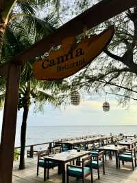 🌅💛 A Romantic Dinner by the Sea at Camia Restaurant