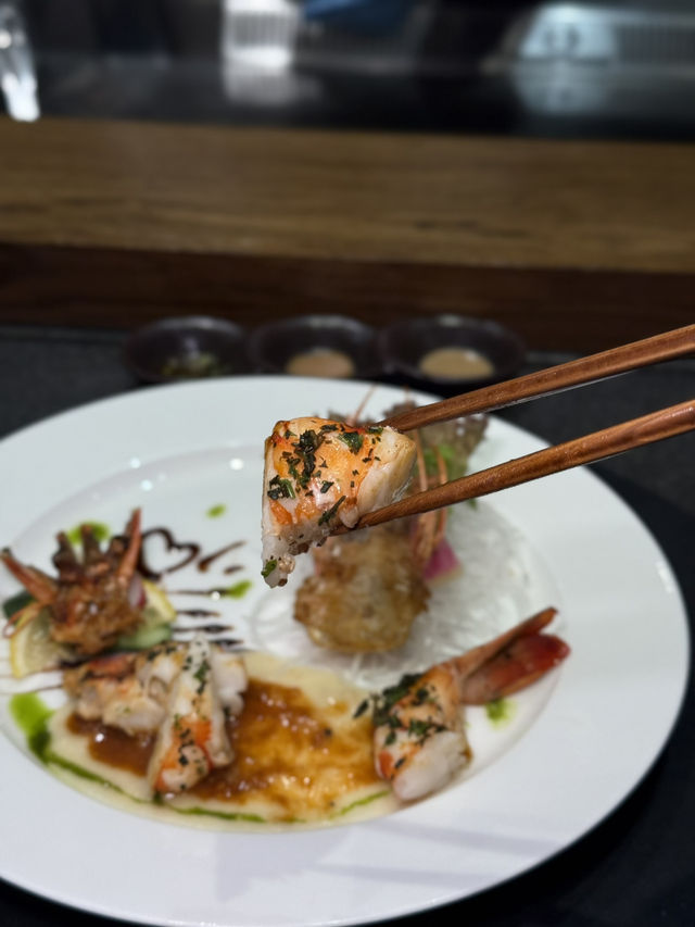 十二品の高𝗖𝗣值鐵板燒