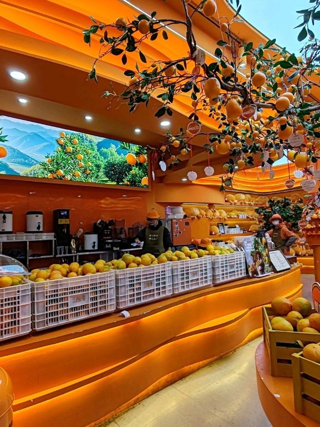 A Super Factory Full of Orange Delight