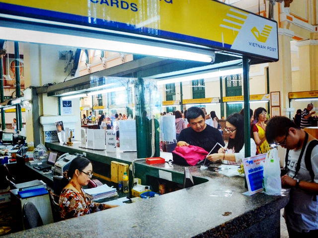 越南🇻🇳西貢中心郵政局