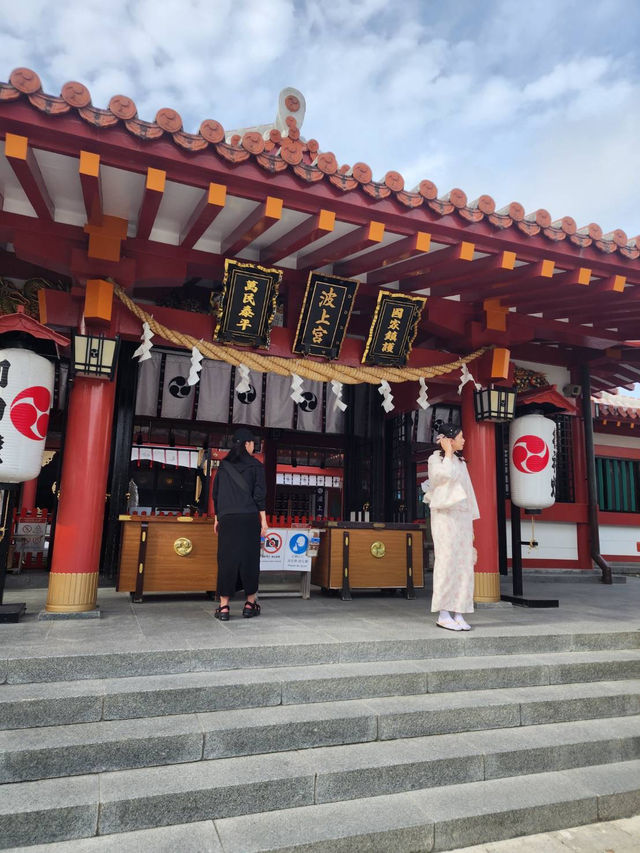 🇯🇵波上宮必去！沖繩最療癒的海上神社