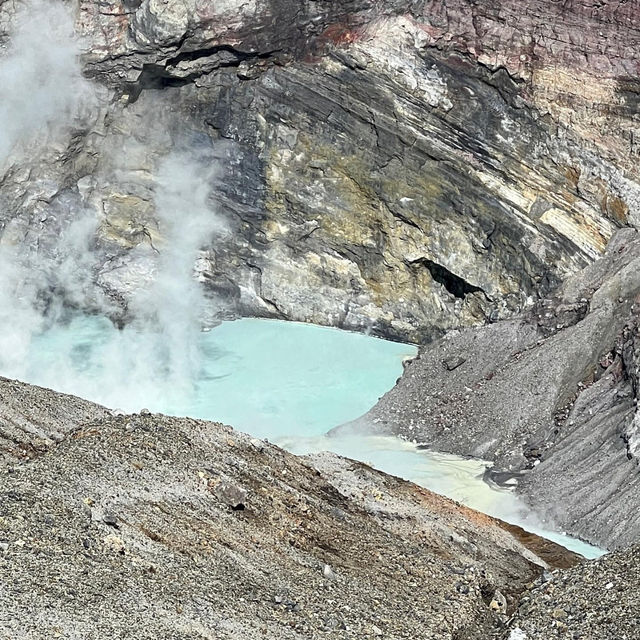 Standing on the Edge of Earth’s Power at Aso Volcano Standing on the Edge of Earth’s Power at Aso Volcano