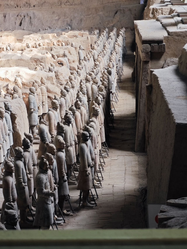 兵馬俑近距離震撼體驗🗿 兵馬俑近距離震撼體驗🗿