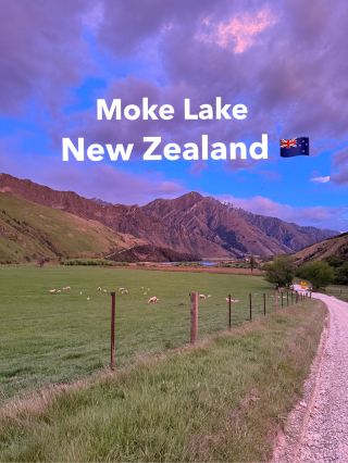 【New Zealand🇳🇿】Moke Lake ~남도에 있는 아름다운 호수~