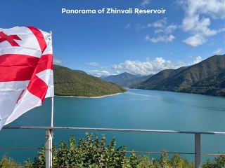 前往格魯吉亞卡茲別吉沿途的景點。