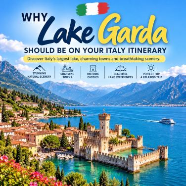 🇮🇹 Why Lake Garda Is THE Must-Visit Spot on Your Italy Itinerary 💦🏰🌄