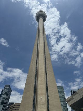 CN tower, train and tasty bites! 