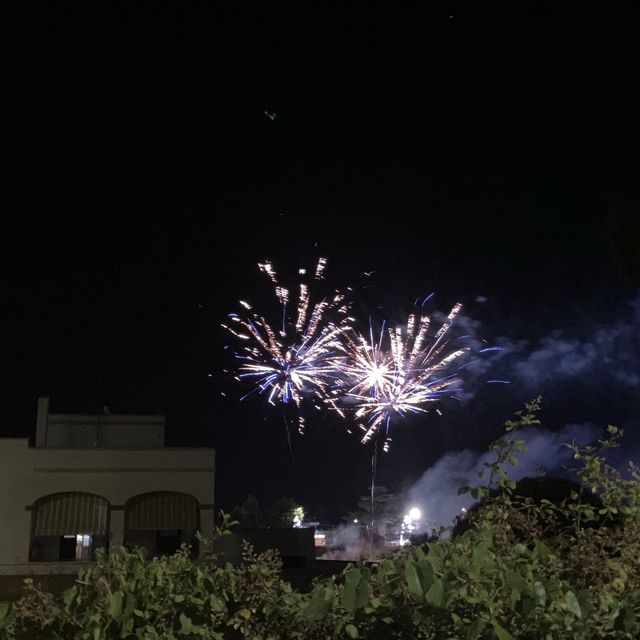 Fireworks in Italy