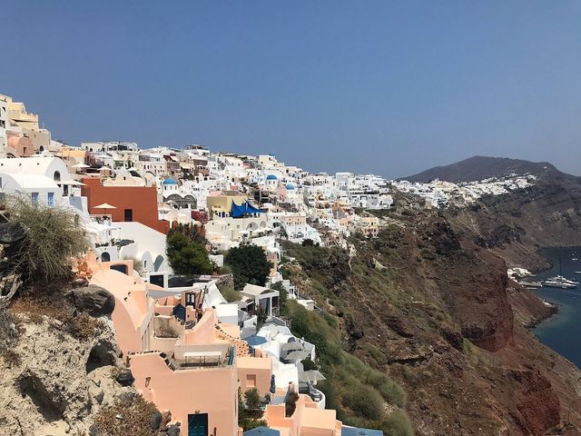 Santorini's Sunset Serenade