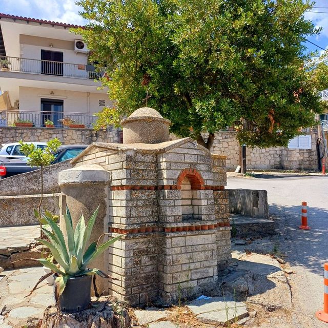 A Charming Cobbled Town in Greece