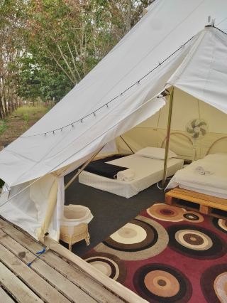 Glamping Accommodation at Home @ Alaingni