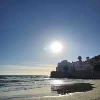 유럽여행 스페인 바르셀로나 시체스 San Sebastian beach
