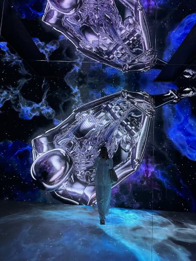 現代アート「2万カラットのサファイア」（未来アート） 空山基展が現代美術館で開催中✨ | Trip.com 深セン