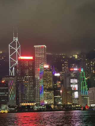 🌃 Hong Kong at night - Victoria Embankment