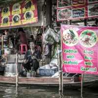 The Floating Market of Thailand