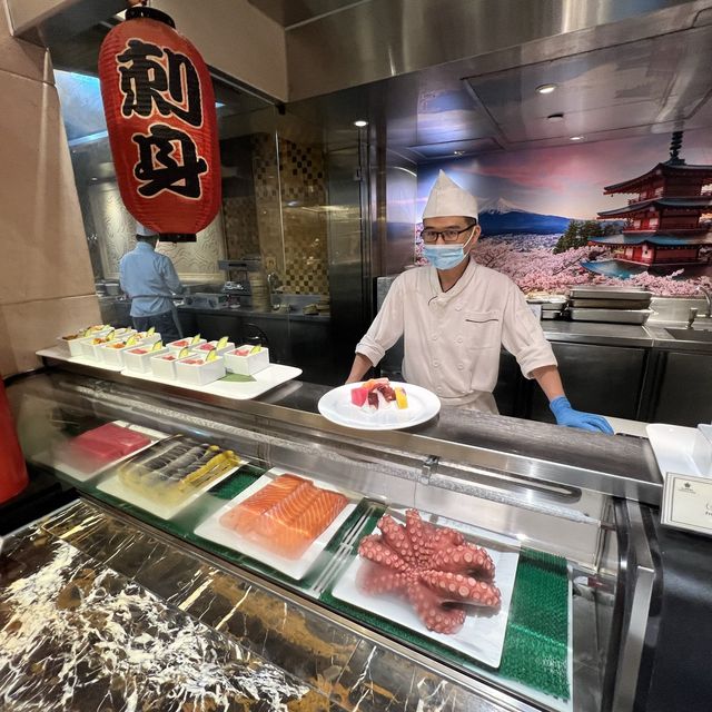 打卡澳門英皇酒店禦廚自助餐