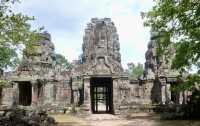 Khmer smile, Banteay Srei, Siem Reap, Cambodia.