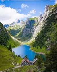 美麗的阿爾卑斯山