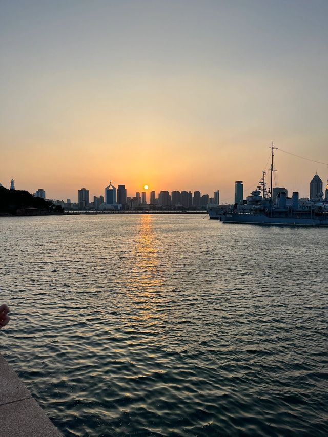 青島第一海水浴場|一個把浪漫發揮到極致的城市