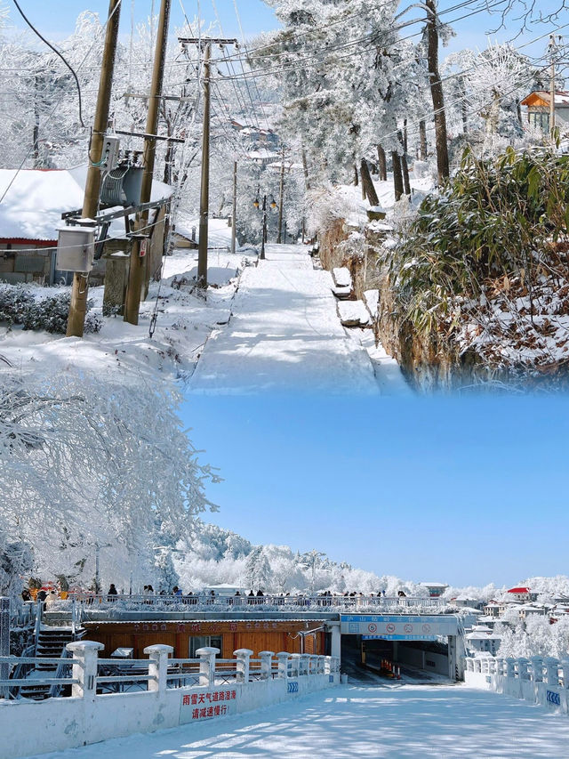 南國雪鄉——江西廬山，南方看雪的天花板！