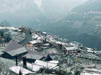 恩施絕美雪景全屋地暖民宿欣之堡•遠山