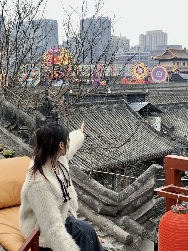 在西安拍到了人生照片