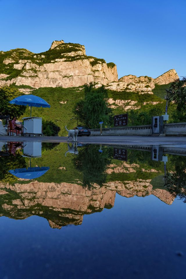 出差途中特意繞路去了山西，看看《齊天大聖孫悟空》中的其中一個取景地——覺山寺。