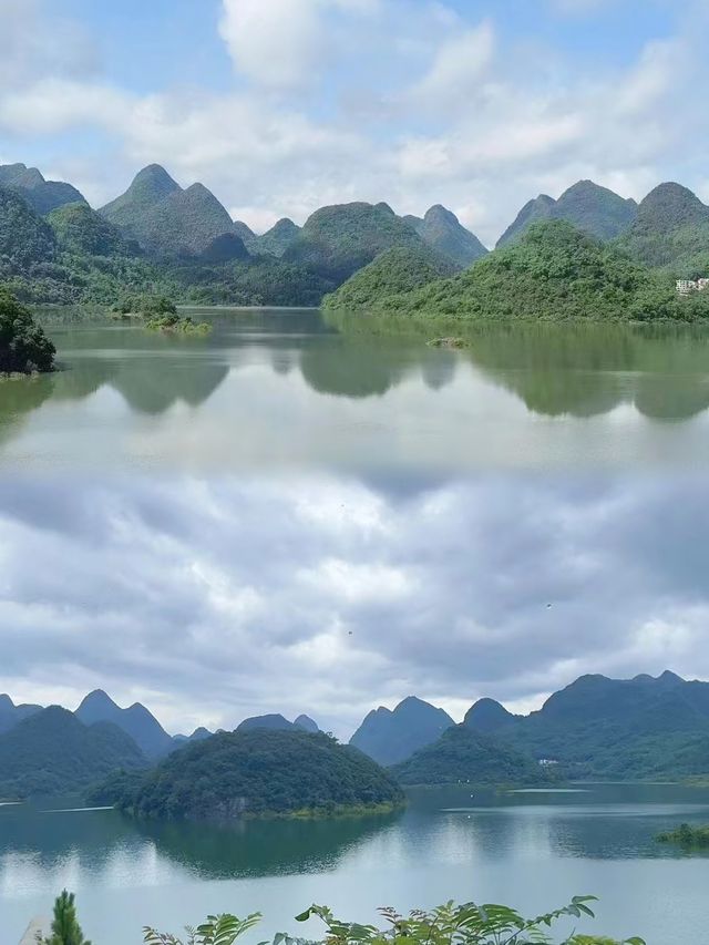 廣東的"世外桃源"——桃花湖。