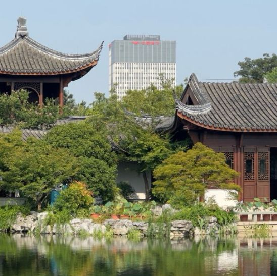 【上海/申園】落ち着いた江南庭園！