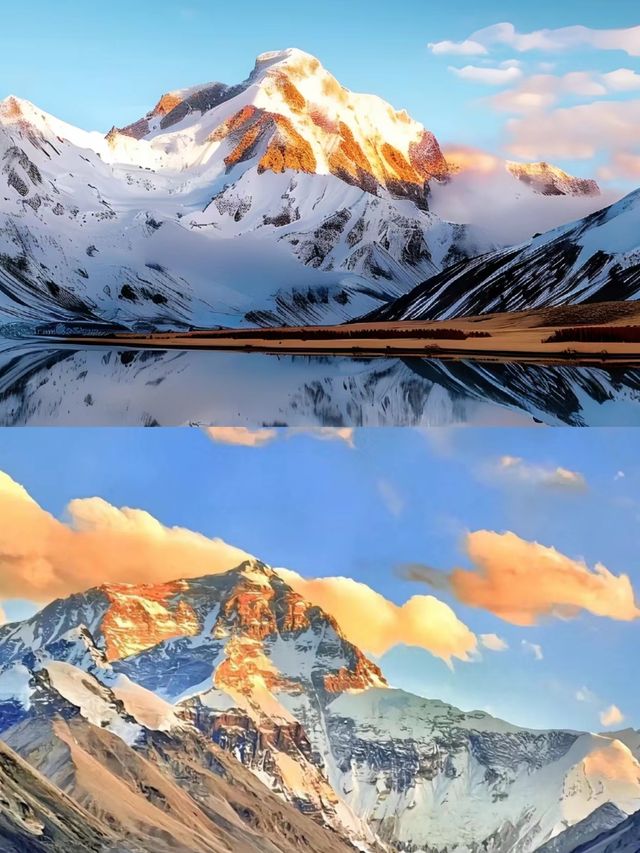 貢嘎雪山,川西的雪域之王 。 貢嘎雪山,川西的雪域之王 。