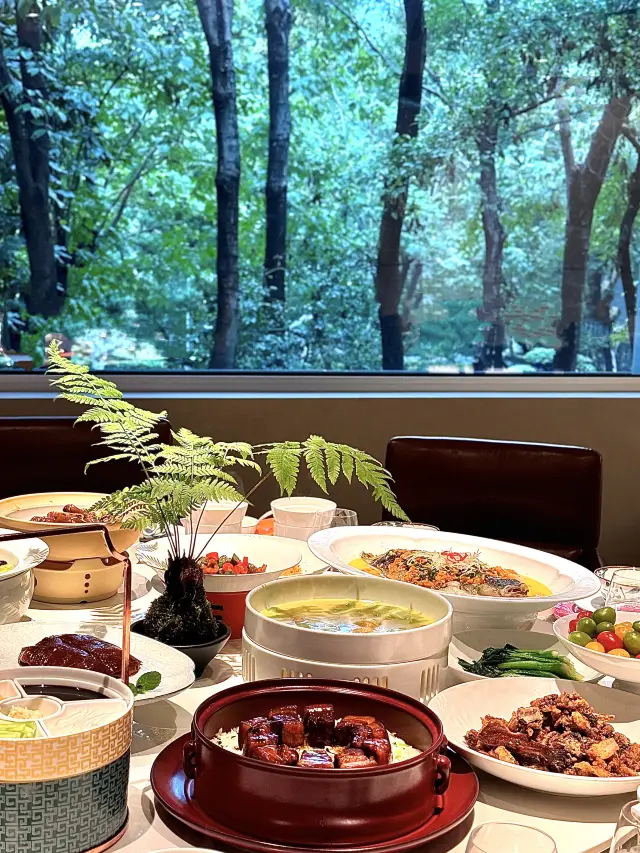 A newly opened restaurant in Nanjing! A quiet garden hidden in the bustling city!