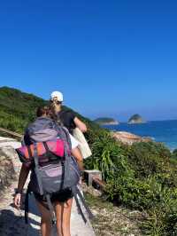 Maclehose Trail Camping sea side 🏕️