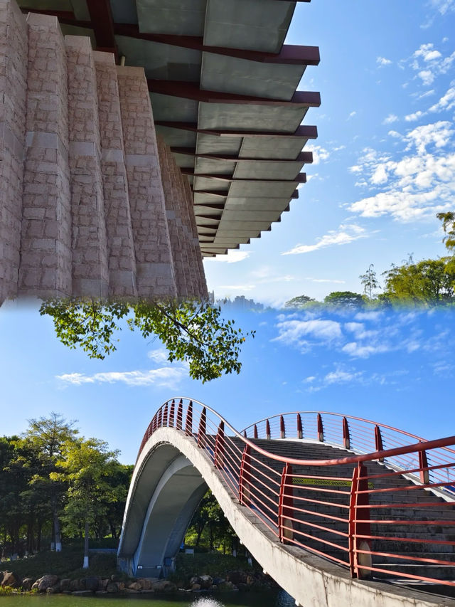 佛山市城市必遊榜之千燈湖公園。