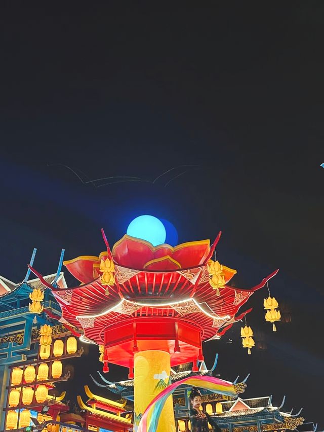 南寧之夜 我好像穿越的小女孩。