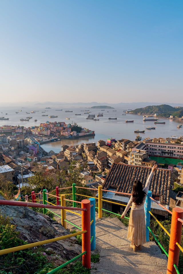 墜入五彩童話世界 | 溫嶺石塘鎮冬季夢幻之旅。