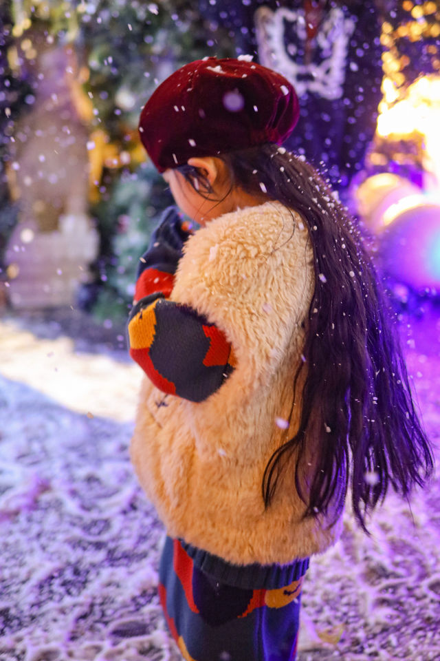 這氛圍感絕了上海市區會下雪的聖誕小院 這氛圍感絕了上海市區會下雪的聖誕小院