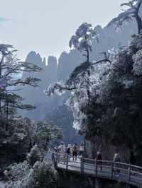 莽山五指峰 | 霧凇奇景，人間仙境