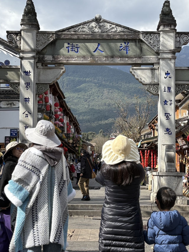 A historic city beneath the mountains 