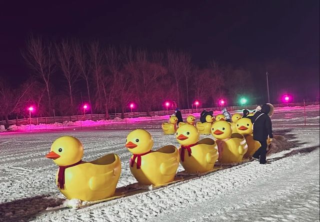 瀋陽稻夢空間冰雪小鎮遊玩攻略