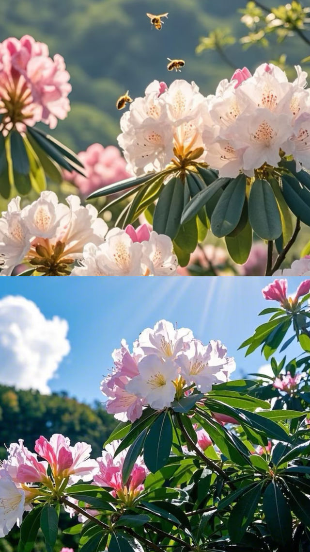 高鐵直達！被春天漫山杜鵑花海美哭了