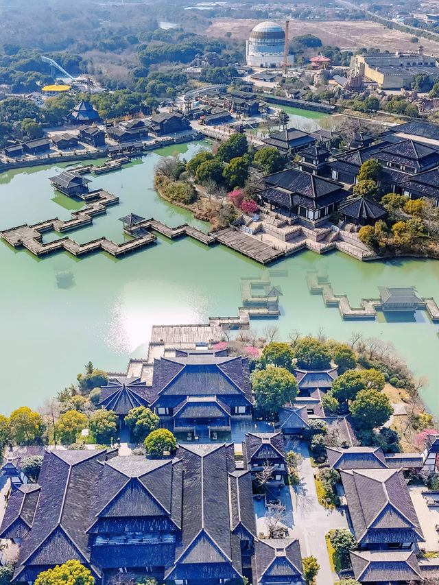 漢服小姐姐的淹城春秋樂園一日遊 