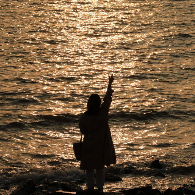 看一場永不落幕的橘子海🌅 珠海愛情郵局