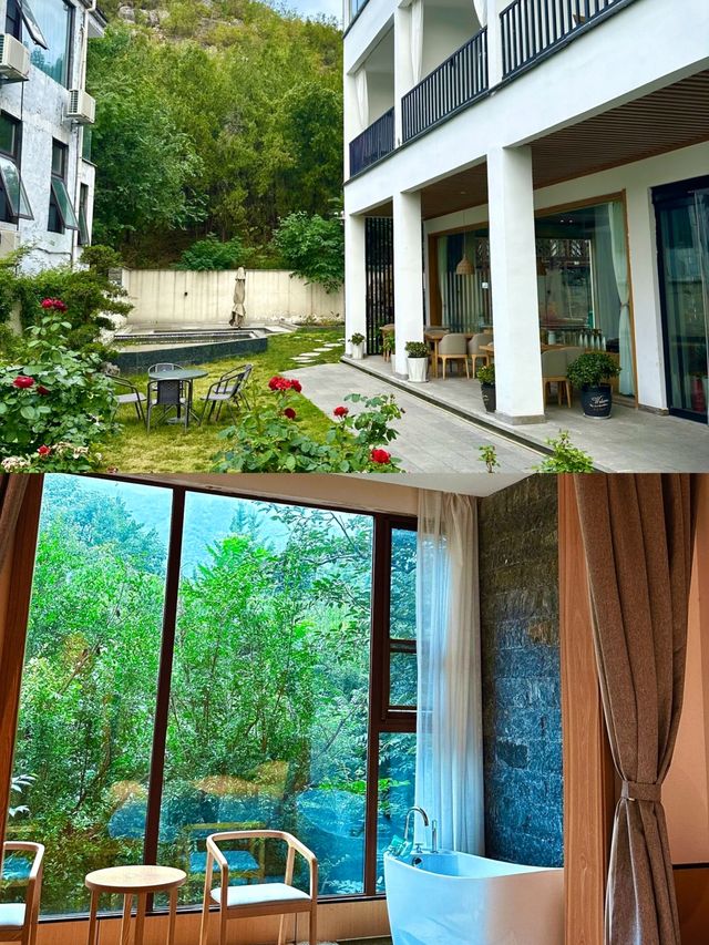 雲台山獨棟小院 |人均100+住進山水畫裡！情侶親子躺平攻