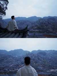 我在千戶苗寨民宿拍到人生照片