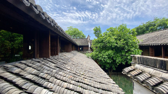 諸暨西施故里，像一座開放式的園林公園！