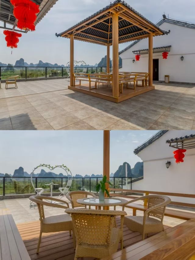桂林陽朔江景別墅！住到唔想走