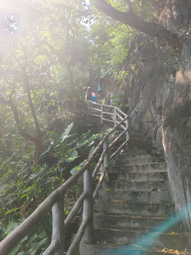 廣東肇慶市七星岩龍巖洞風景區網紅打卡拍照勝地