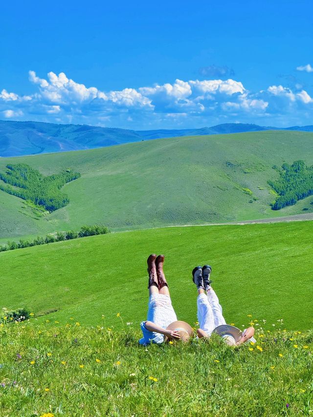 夏天嘅呼倫貝爾靚到癲……