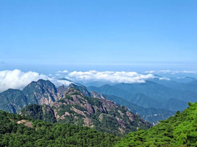 黃山美景帶娃輕鬆遊