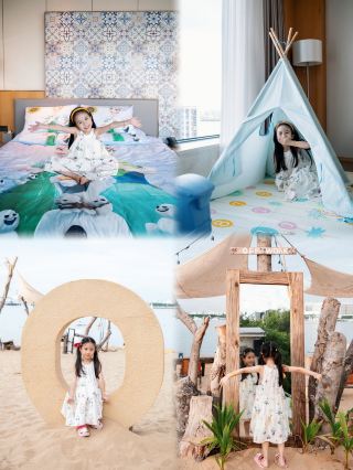 What’s it like to celebrate a birthday at the same sea view hotel as Sasha?
